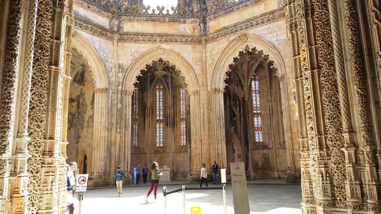 Quartos Confortaveis Em Casa Proximo Ao Mosteiro Batalha Luaran gambar